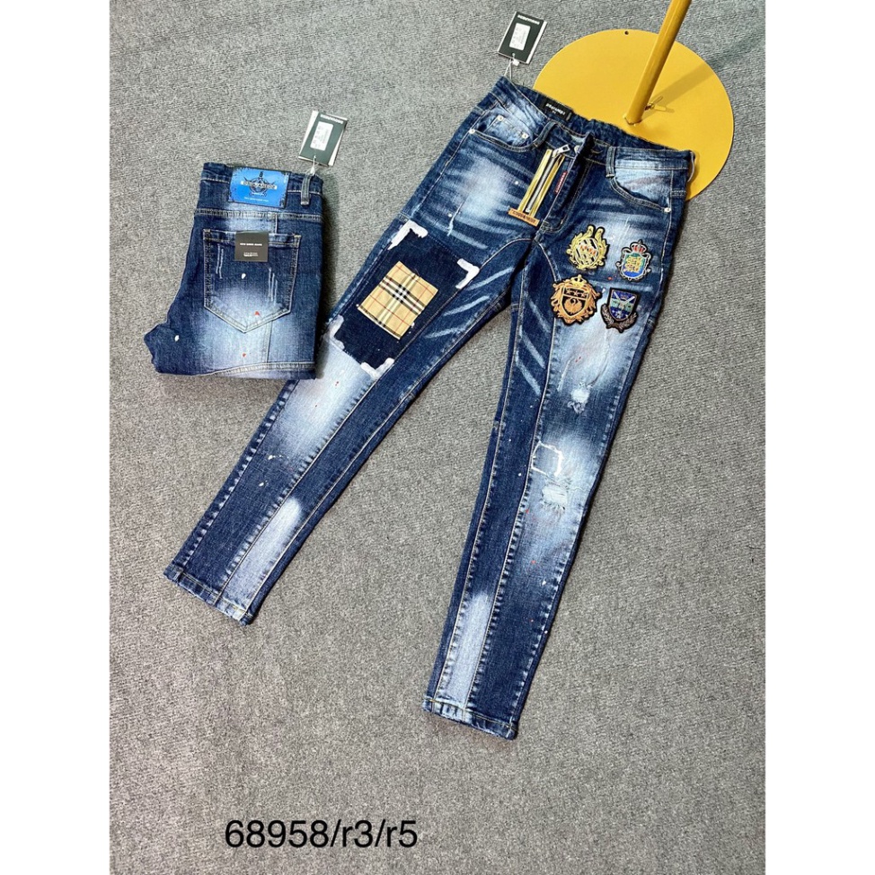 [ FREE SHIP ] Quần Bò Nam, Quần Dài DSQ Màu Đen Nhiều Mẫu Siêu Đẹp | BigBuy360 - bigbuy360.vn