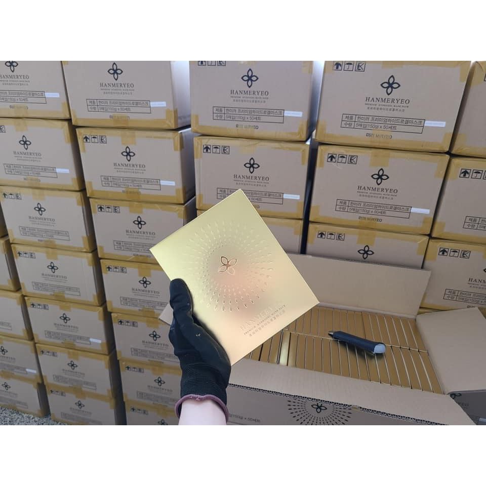 Mặt nạ thach vàng 24 k cao cấp