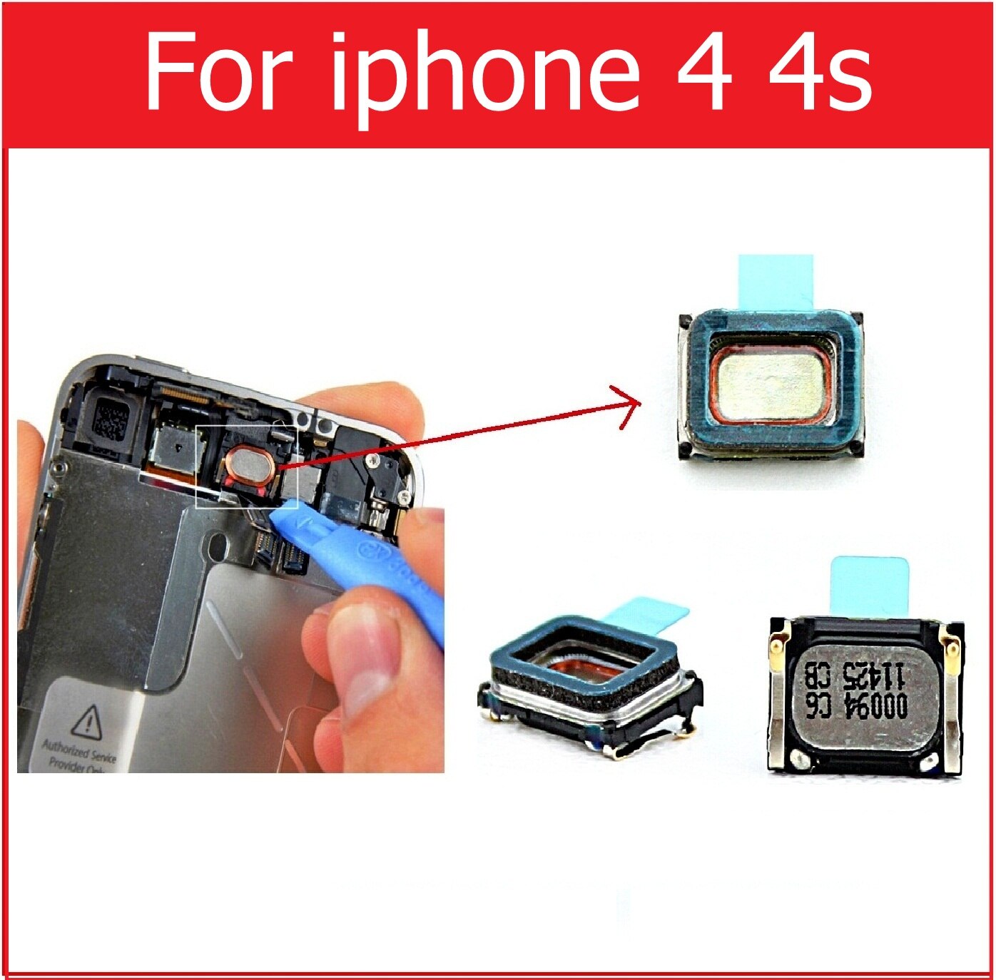 Loa Nghe Cho Điện Thoại Iphone 4 4s 5 5s 5c Se 6 6s 7 8 Plus X