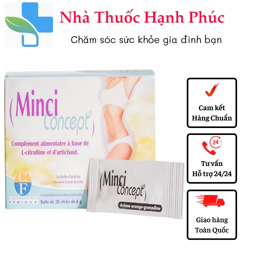 Giảm cân Minci Concept, Phápgiảm mỡ bụng eo đùi cho phụ nữ an toàn