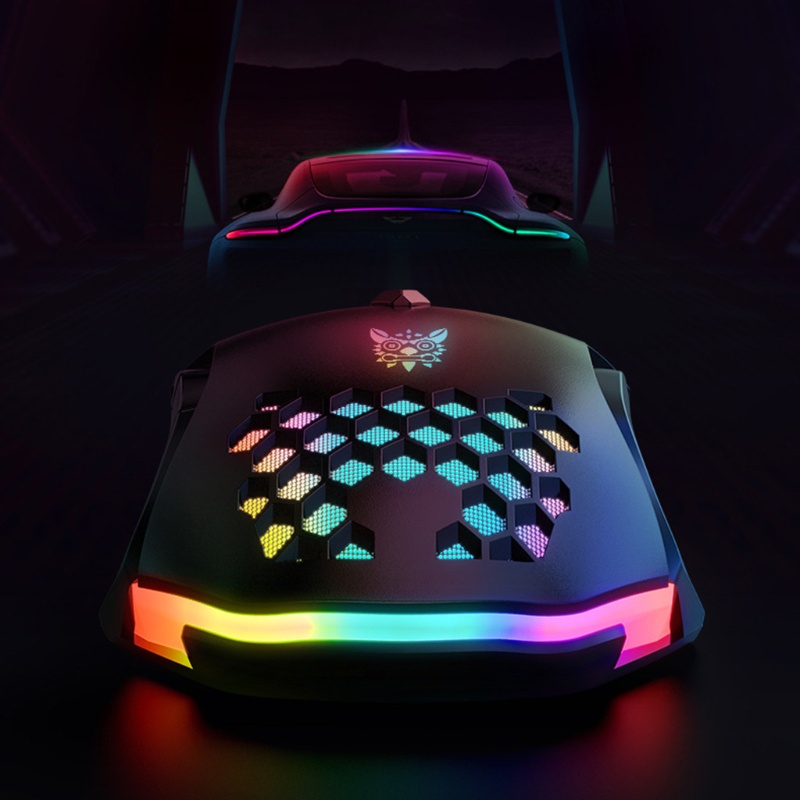 Chuột Quang Chơi Game 7 Nút Bấm Có Đèn Nền