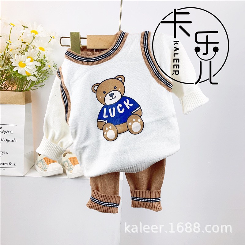 Bộ Len Cho Bé Nhiều Mẫu size 66-90, Bộ Len Công Tử Cho Bé Trai 5-13kg