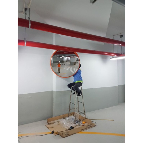 GƯƠNG CẦU LỒI POLYME 800MM