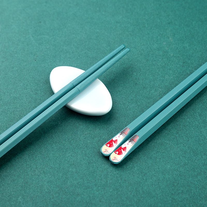 Đũa Nhựa Chống Trượt Chống Ẩm Phân Loại Sushi Tiện Dụng Cho Gia Đình