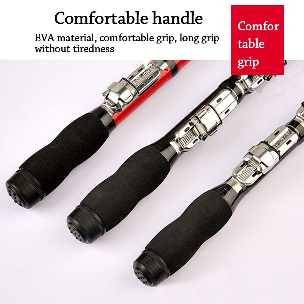 MUVAKO Cần Câu Cá Di Động Có Thể Điều Chỉnh Được Tiện Dụng