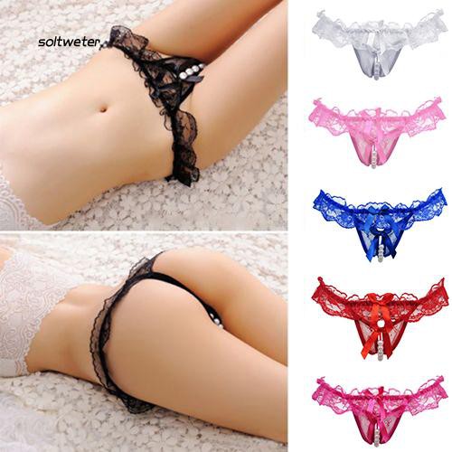 Quần lót ren bèo voan xoăn cực gợi cảm