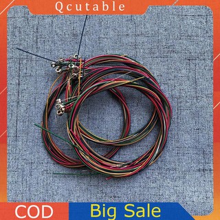 Set 6 Dây Đàn Guitar Nhiều Màu