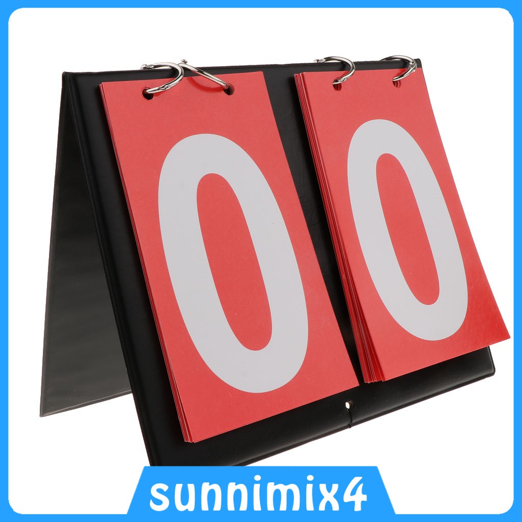 Bảng Đếm Điểm Ghi Điểm 2 Chữ Số Chống Thấm Nước Tiện Dụng Cho Bóng Rổ / Bóng Chuyền