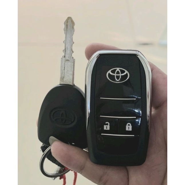 Vỏ chìa khóa gập Wigo thay thế chìa zin nhàm chán