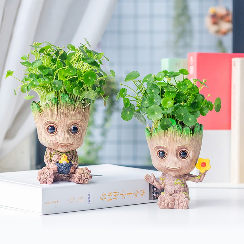 Chậu trồng cây hình cây xinh xắn dành cho bé