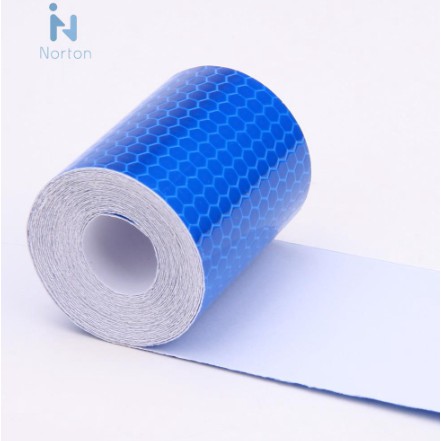 Cuộn Băng keo 3M phản quang lưới kim cương decal miếng dán 5x300cm dành cho xe hơi ô tô an toàn trong đêm