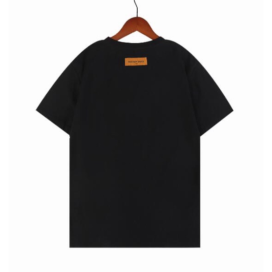 Áo Thun cotton Ngắn Tay Cổ Tròn In logo Thời Trang 2023 l1v