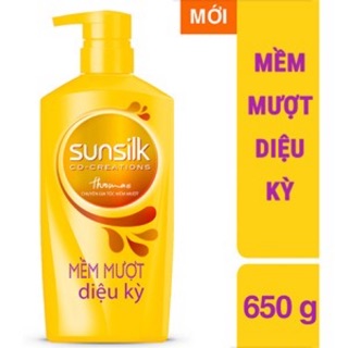 Dầu Gội Sunsilk 650ml ( Vàng)