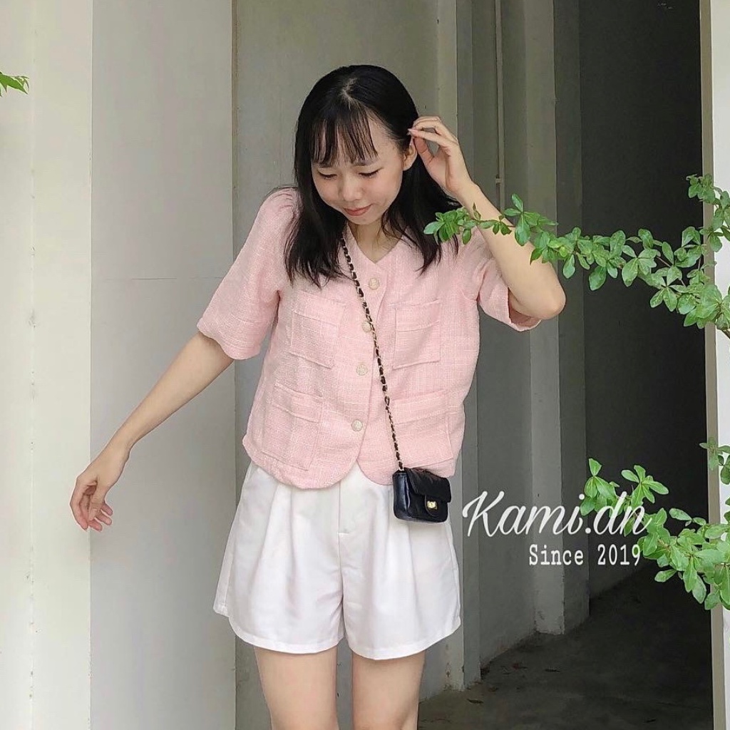 Áo dạ text loại đẹp chuẩn phom sẵn 2 màu