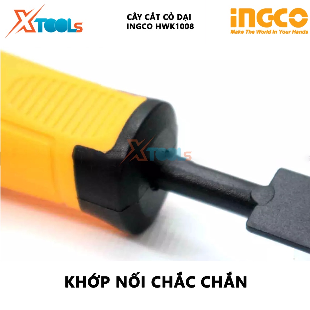 Cây cắt cỏ Ingco HWK1008 | lưỡi liềm cắt cỏ cầm tay