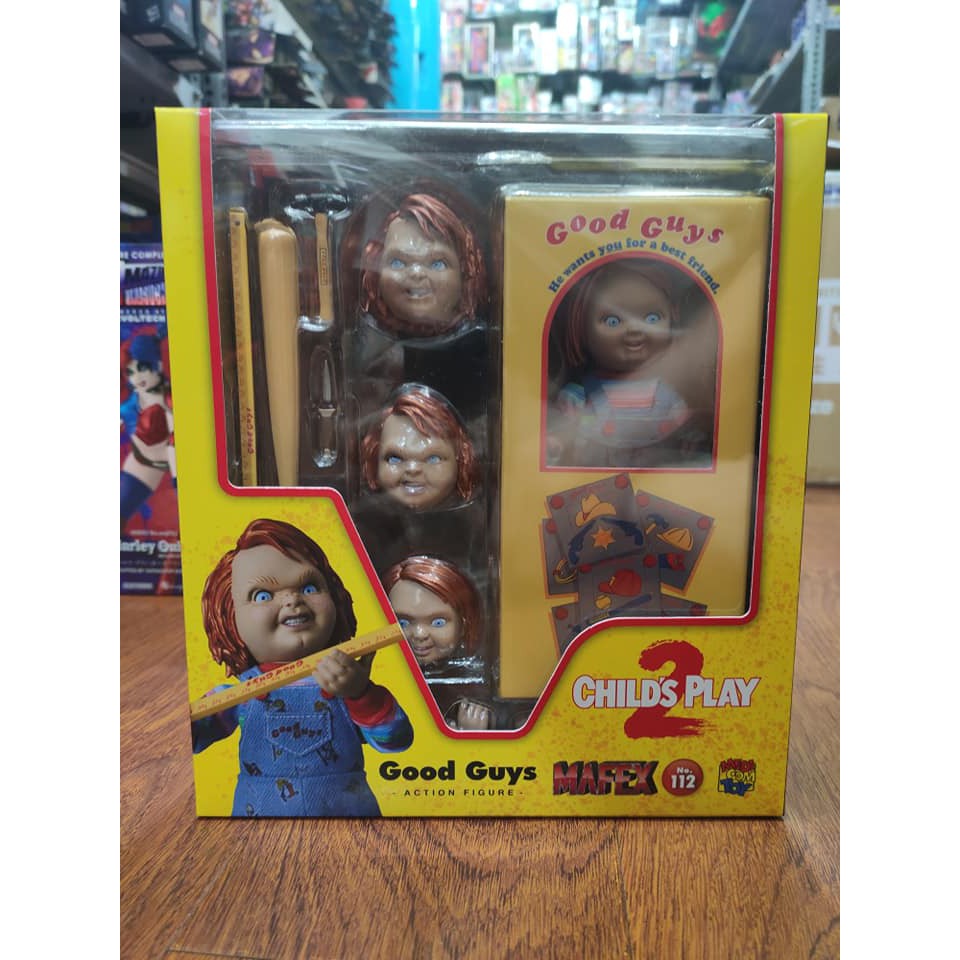 MÔ HÌNH CHÍNH HÃNG MAFEX NO.112 CHUCKY CHILD'S PLAY 2