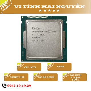 Chip xử lí cpu g3450, g3220, g3250, g3260, g3420 . bh 1 tháng.