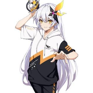 Set áo cotton ngắn tay có nón và quần dài cosplay Game Honkai Impact 3 Kiana Kaslana