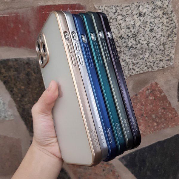 Ốp lưng KST nhám viền vuông bảo vệ camera iPhone 7 plus. 8 plus, XS max,11 Pro max , 12,12 PRO,`12 Pro max