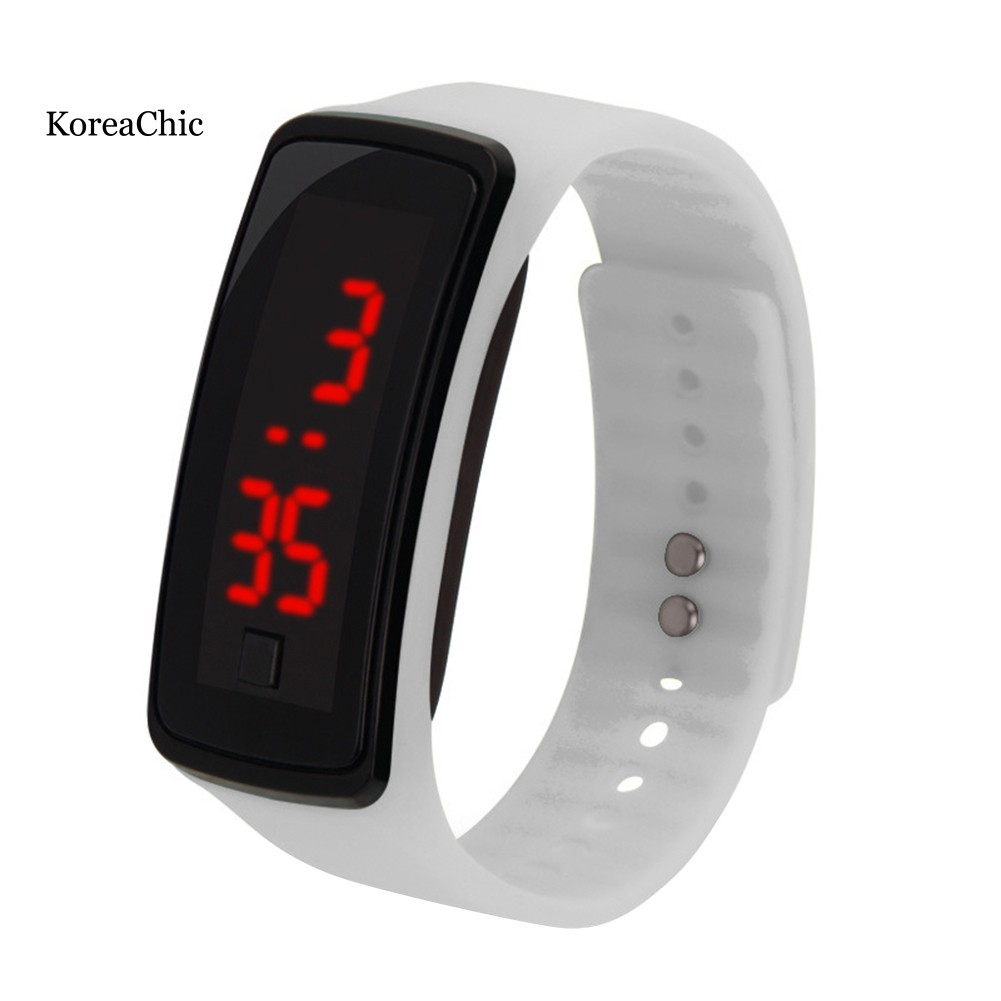 Đồng Hồ Đeo Tay Điện Tử Dây Silicone Có Đèn Led Tiện Dụng Cho Bé | BigBuy360 - bigbuy360.vn