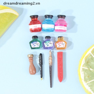 Bộ Bút Mực Cho Nhà Búp Bê Mini