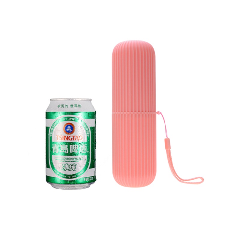 Hộp Đựng Bàn Chải Đánh Răng Họa Tiết Kẻ Sọc Dọc Tiện Lợi Khi Đi Du Lịch