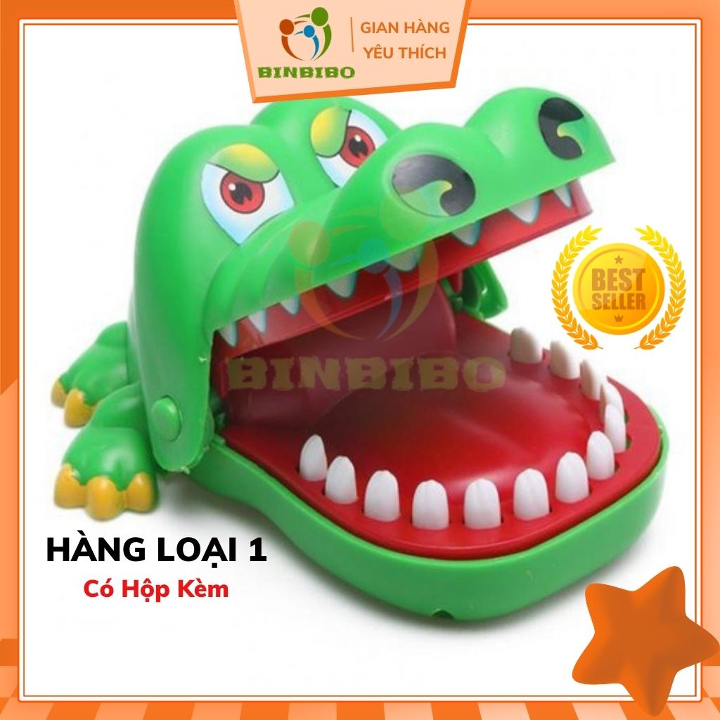 Cá sấu căn tay loại to đồ chơi cho bé cực vui nhộn - Binbibo