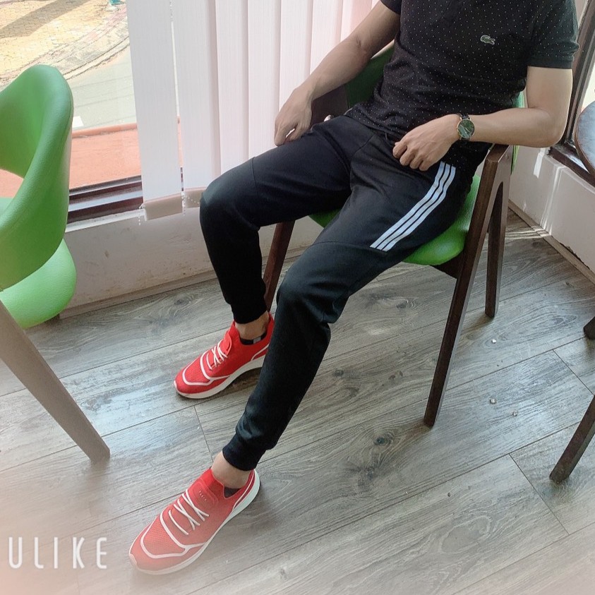 Quần Thể Thao Nam 3 Sọc Lửng Vải Thể Thao Co Giãn 4 Chiều ,Tập Gym | BigBuy360 - bigbuy360.vn