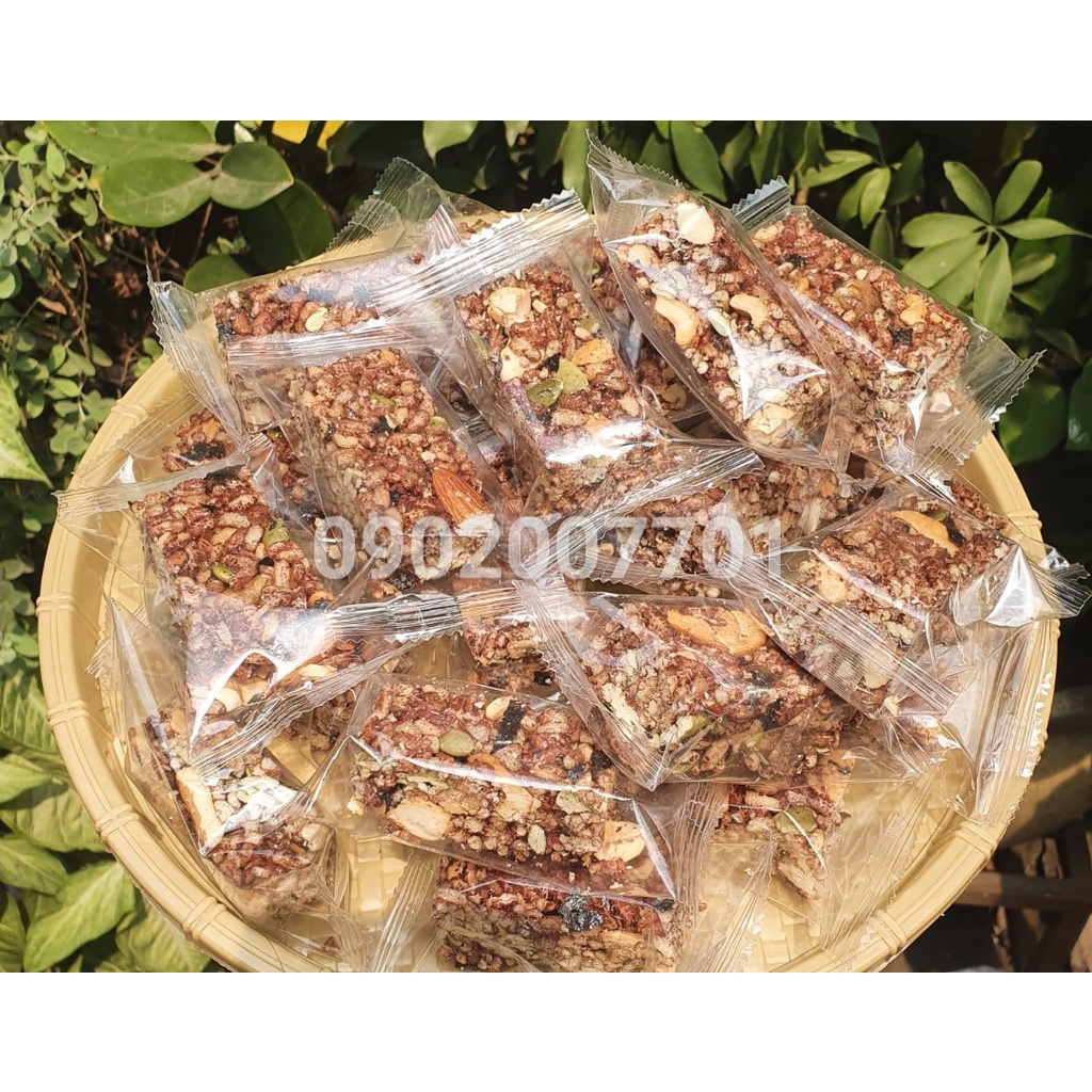 1 Kg Thanh Gạo Lứt Rong Biển mix hạt dinh dưỡng thơm ngon-đồ ăn vặt