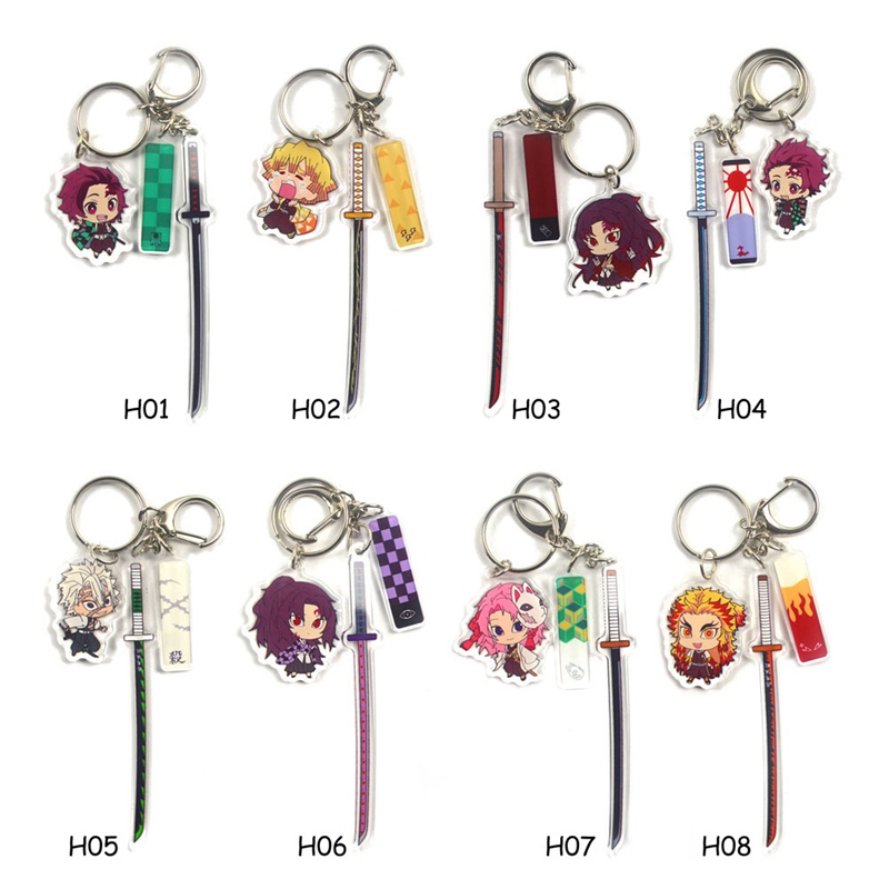 Tmdbyx Móc khóa thiết kế nhân vật hoạt hình anime xinh xắn