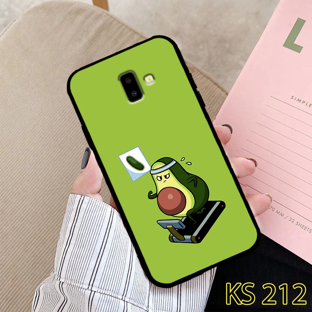 Ốp lưng Samsung J4/J4 Plus/J4 Core in hình Trái bơ siêu đẹp, độc, lạ_KINGSTORE.HN_Ốp SS