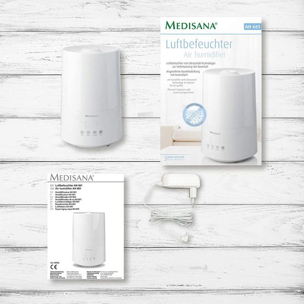 Máy tạo ẩm và khuếch tán tinh dầu Medisana AH661