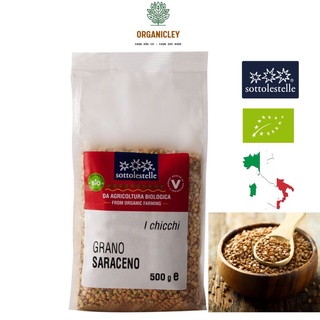 Hạt Kiều Mạch Hữu Cơ Chính Hãng Sottolestelle Organic Buckwheat 500g - Hạt Dinh Dưỡng - Organicley