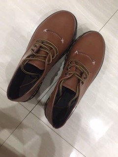 [ SẴN NÂU SIZE 38, ĐEN 36 ] Giày ulzzang dây nâu