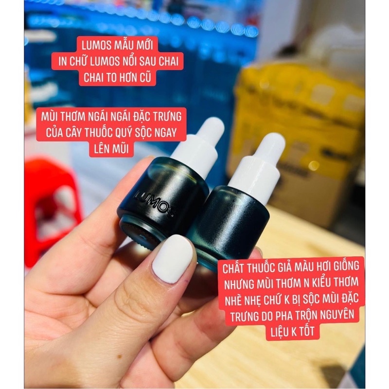 Serum mụn Lumos mẫu mới nhất cam kết chính hãng