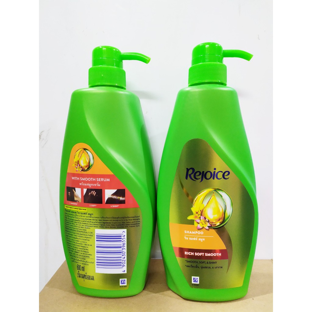 Dầu Gội Rejoce 600ml Thái Lan cho tóc mềm mượt  bóng khỏe