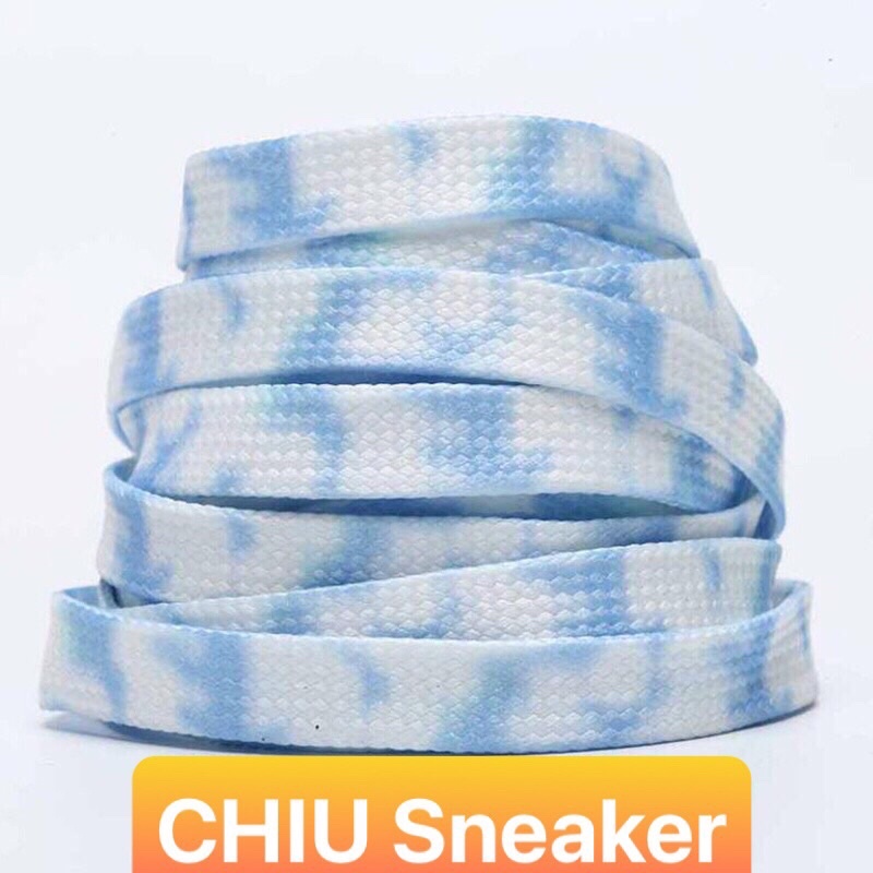 [ CHIU Sneaker ] Dây giày nhiều màu custom 1m4 cho giày cổ cao và cổ mid Custom