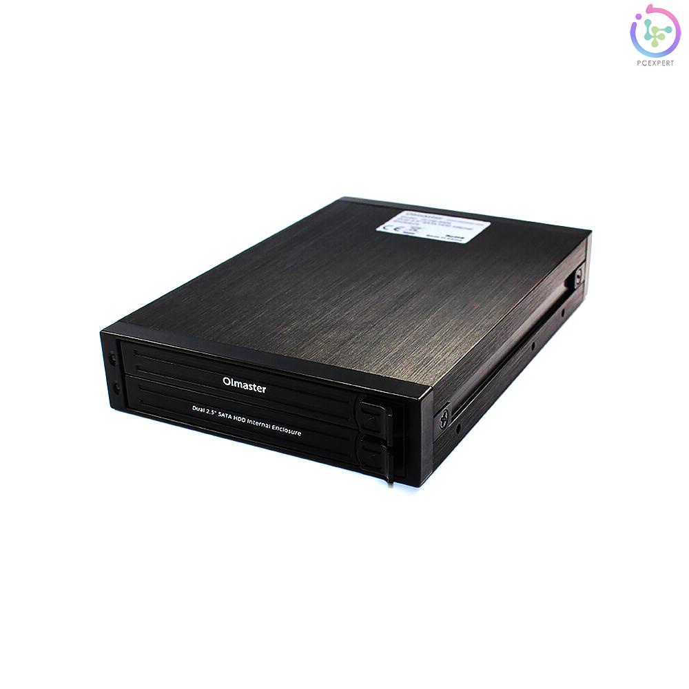 Hộp Đựng Ổ Cứng Hdd Oimaster He-2005 2.5 "Sata Hdd 3.5" Kèm Đèn Led Ốp