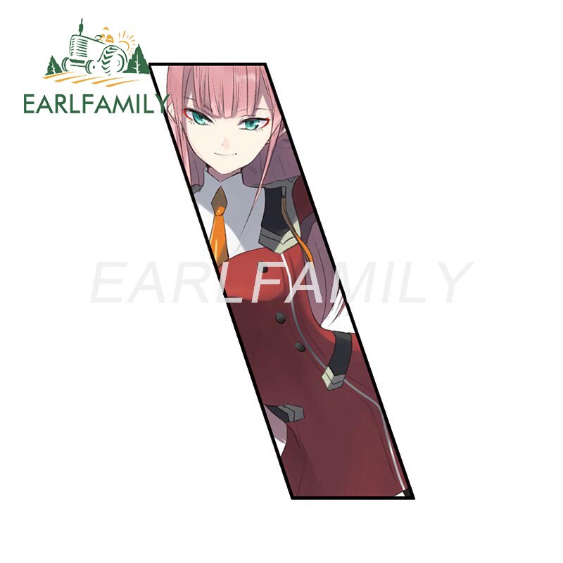 Miếng Dán Vinyl Chống Thấm Nước Họa Tiết Darling In The Franxx Zero Two Trang Trí Laptop Xe Hơi