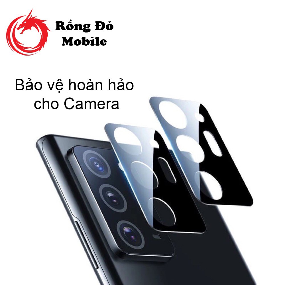 Kính cường lực bảo vệ camera SamSung cho S21 Plus S20 Note 20 Samsung S10 Plus Note 10 Lite S9 - Rồng Đỏ Mobile