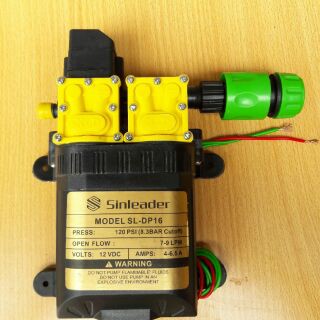 Bơm mini 12v tưới lan , phun thuốc , phun sương