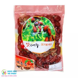 táo đỏ sấy khô hàn quốc túi 500gram