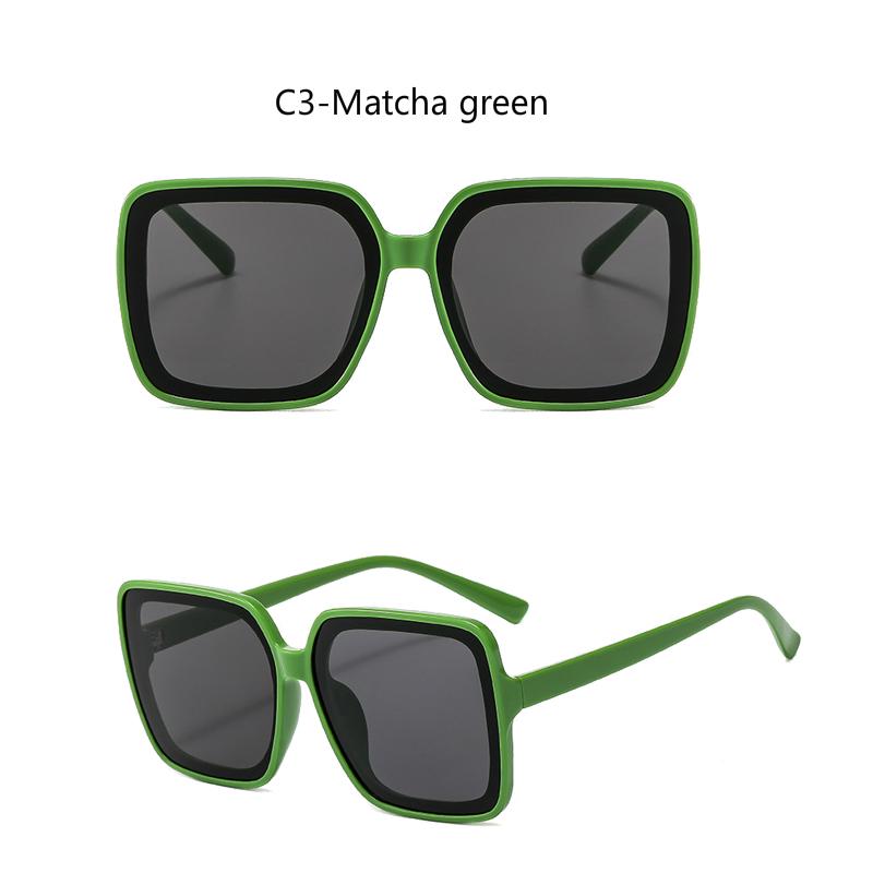 Kính Mát Gọng Vuông Thời Trang Hàn Quốc Cho Nam Và Nữ