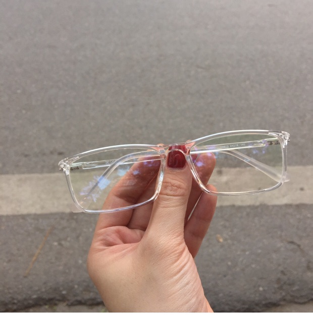 Kính Gọng dẻo Trong Suốt - Mắt vuông mới về