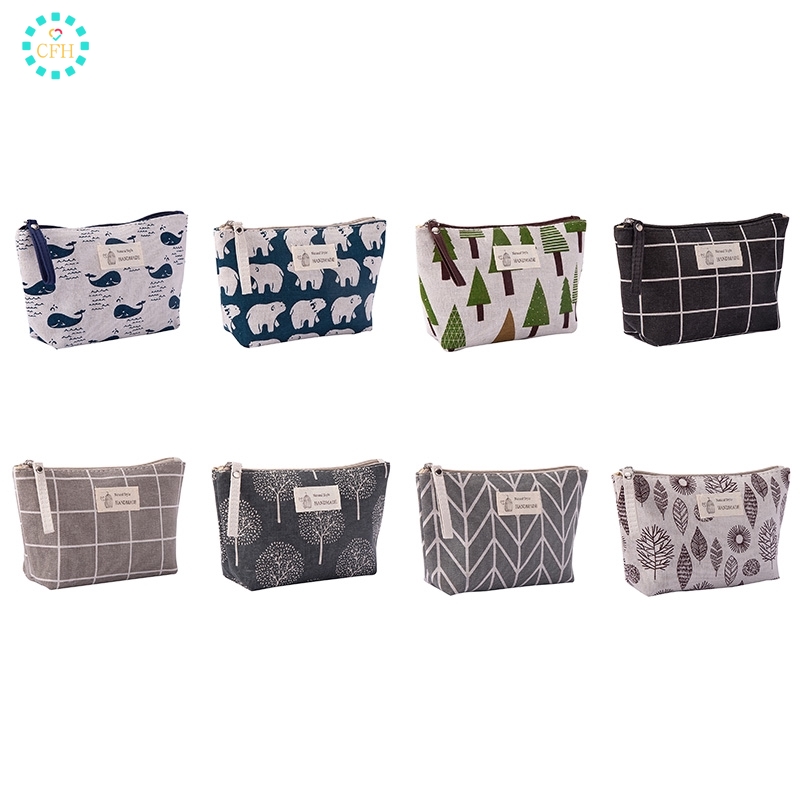 【cfh】Túi đựng mỹ phẩm du lịch phong cách Bắc Âu