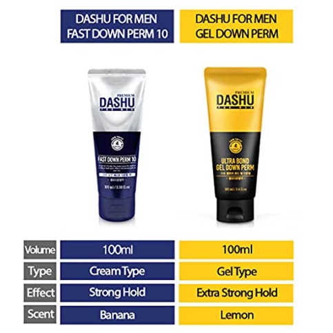 Dung dịch tạo kiểu tóc nhanh chóng DASHU 10 100ml dành cho nam