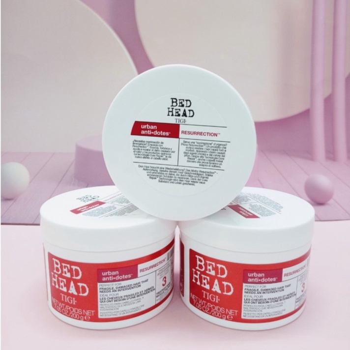 Ủ tóc Bed Head Tigi 200g suôn mượt phục hồi hư tổn