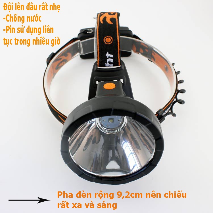 Đèn pin siêu sáng-Đèn đội đầu SF-K15 -Pin 18650 | BigBuy360 - bigbuy360.vn