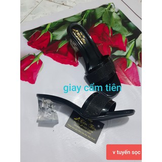 Ảnh thật giày cao gót nữ size nhỏ 33 đến 44 big size cao 7 phân
