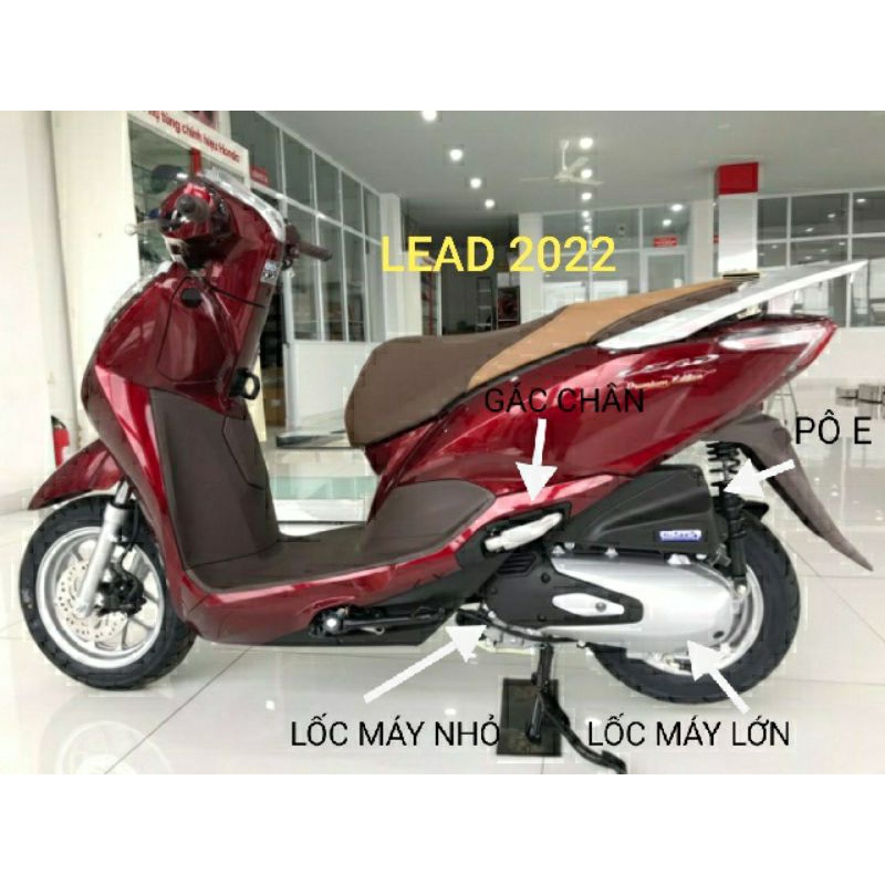 Phụ Kiện Trang Trí Xe Lead 2022-2023 Mạ Crom, Ốp Xe Lead Xi, Đồ Chơi Trang Trí Xe